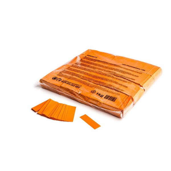 Konfetti Rectangles 55x17mm Orange
