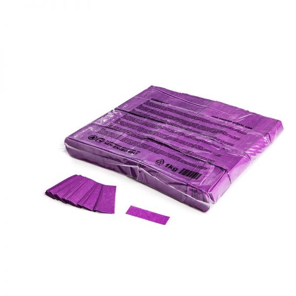Konfetti Rectangles 55x17mm Violett