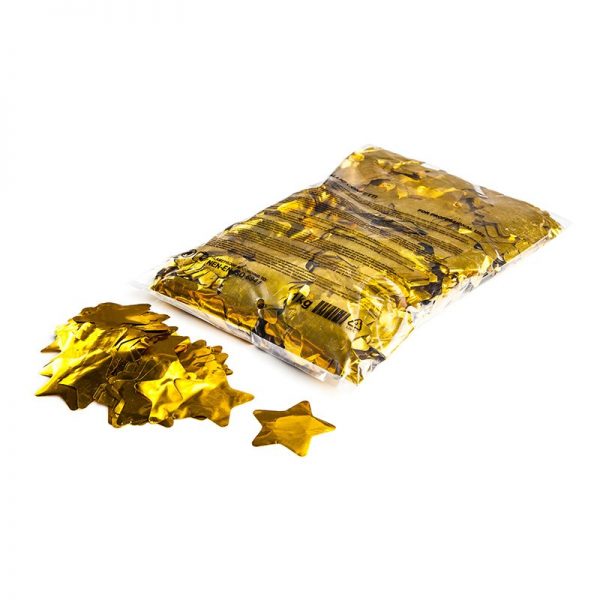 Konfetti Shapes Sterne Gold-Metallic