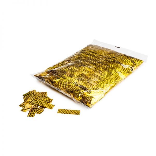 Laser Konfetti 55x17mm Gold
