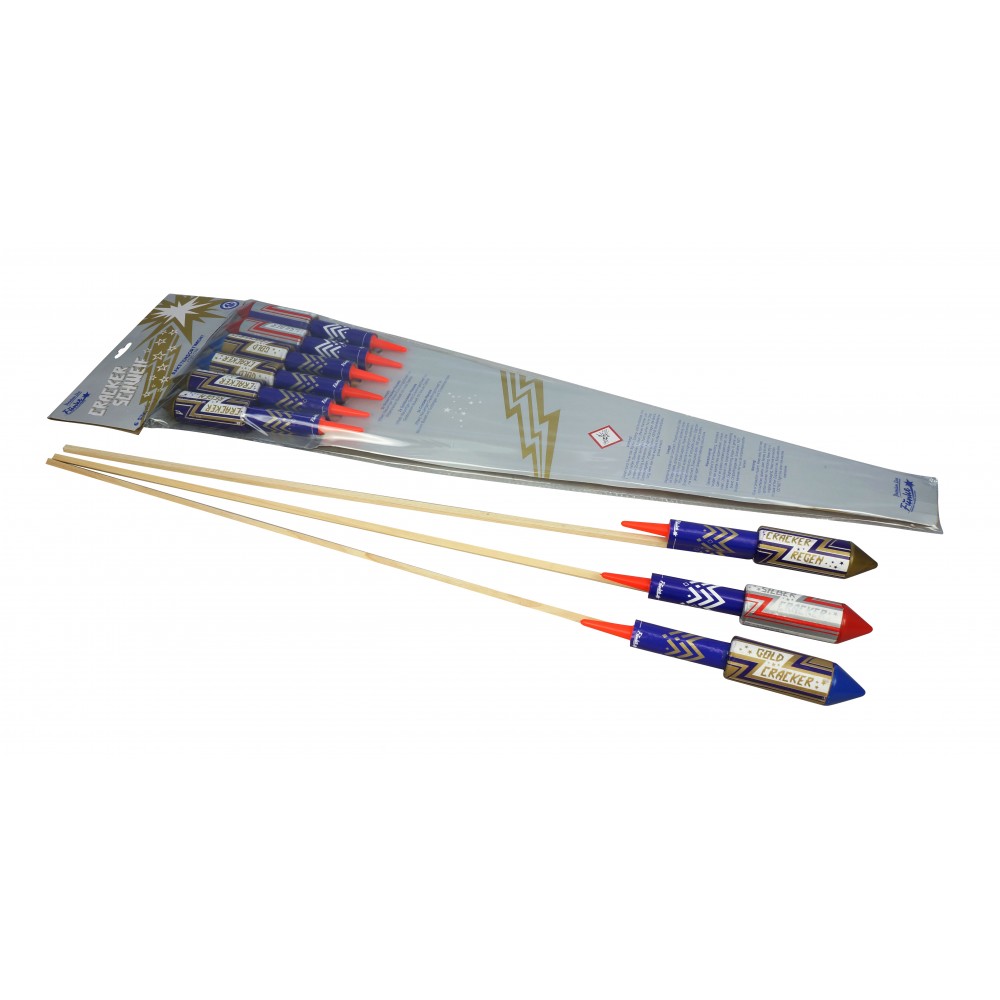 Funke- Crackerschweif-Raketensortiment 6er - 20g